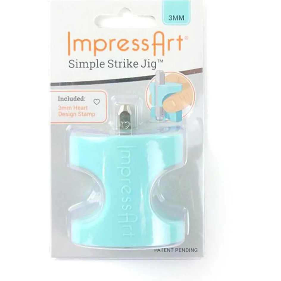 ImpressArt A simple strike jig| Metal Embossing