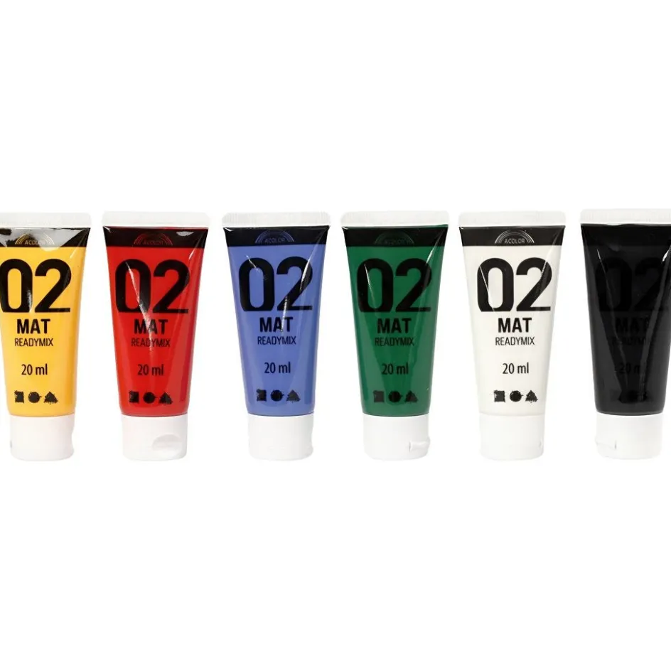 Creativ Company Acrylic Paint Matte| Advent Gifts And Calendar Gifts|Children'S Paint