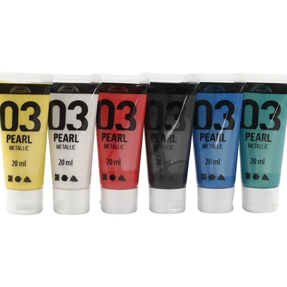 A-color Acrylic Paint Metallic| Children'S Paint|Acrylic Paints