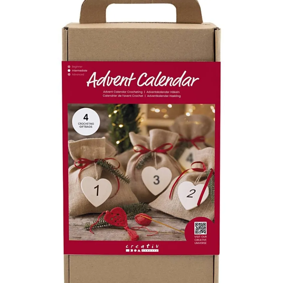 Creativ Company Advent Calendar Crochet| Yarn|Diy-Kits, Textiles And Yarn