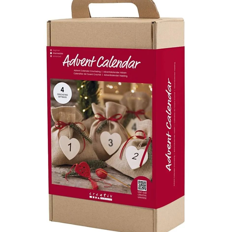 Creativ Company Advent Calendar Crochet| Yarn|Diy-Kits, Textiles And Yarn