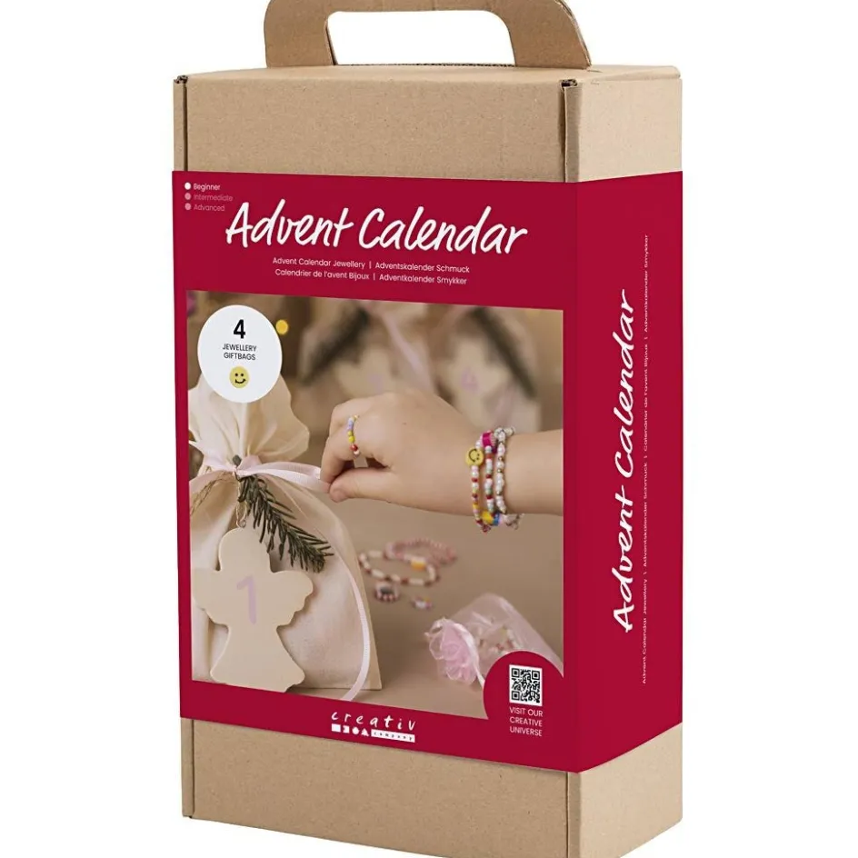 Creativ Company Advent Calendar Jewellery| Beads|Diy-Kits, Beads And Jewellery Making
