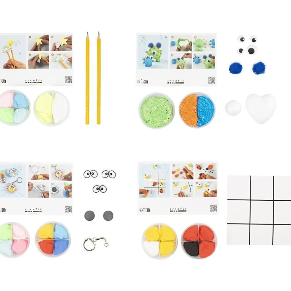 Creativ Company Advent Calendar Modelling| Air Drying Clay And Modelling Compounds|Diy-Kits, Modelling And Casting