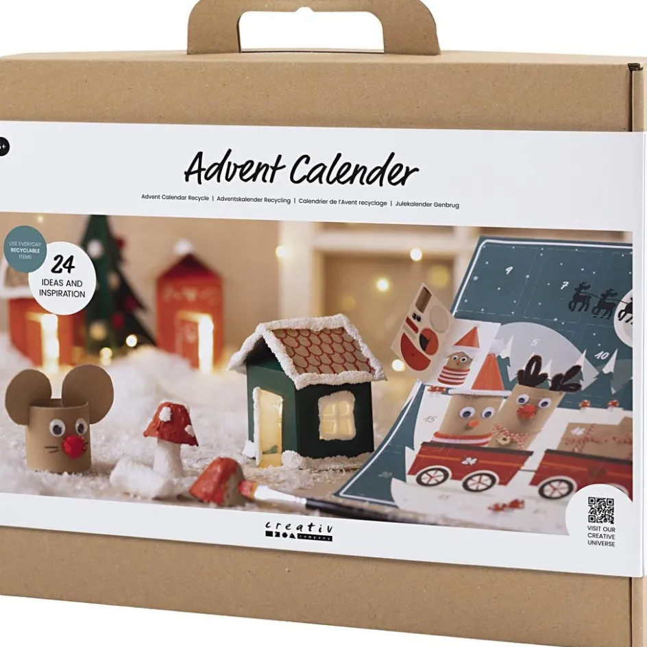Creativ Company Advent Calendar Recycle| Diy-Kits, Basic Items And Tools