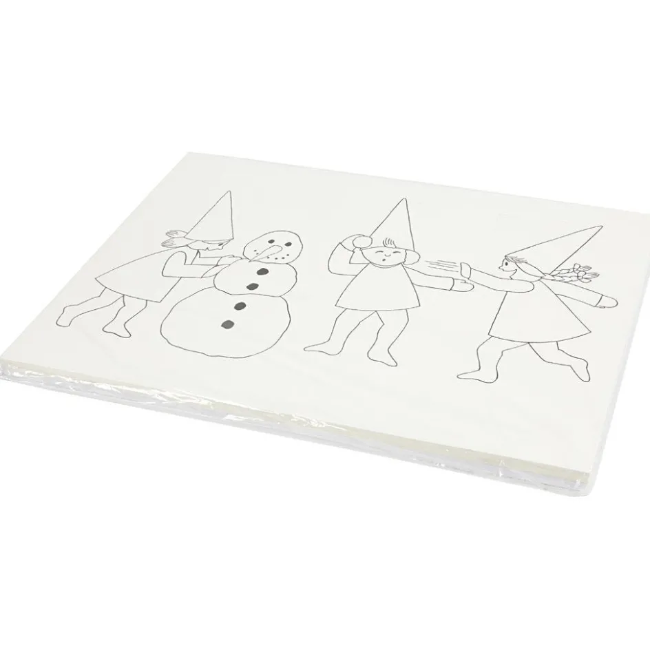 Creativ Company Advent calendar with elves having a snowball fight| Calendars, Notebooks And Colouring Books