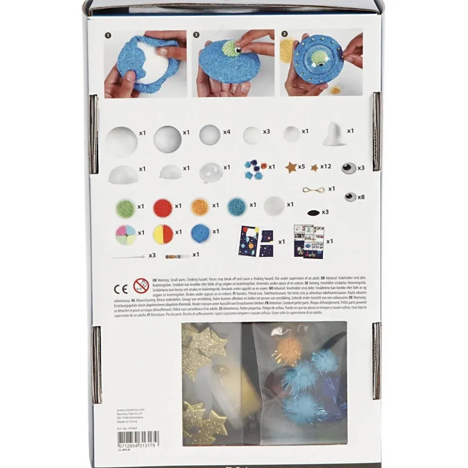 Pearl Clay Aliens' universe| Air Drying Clay And Modelling Compounds|Diy-Kits, Modelling And Casting