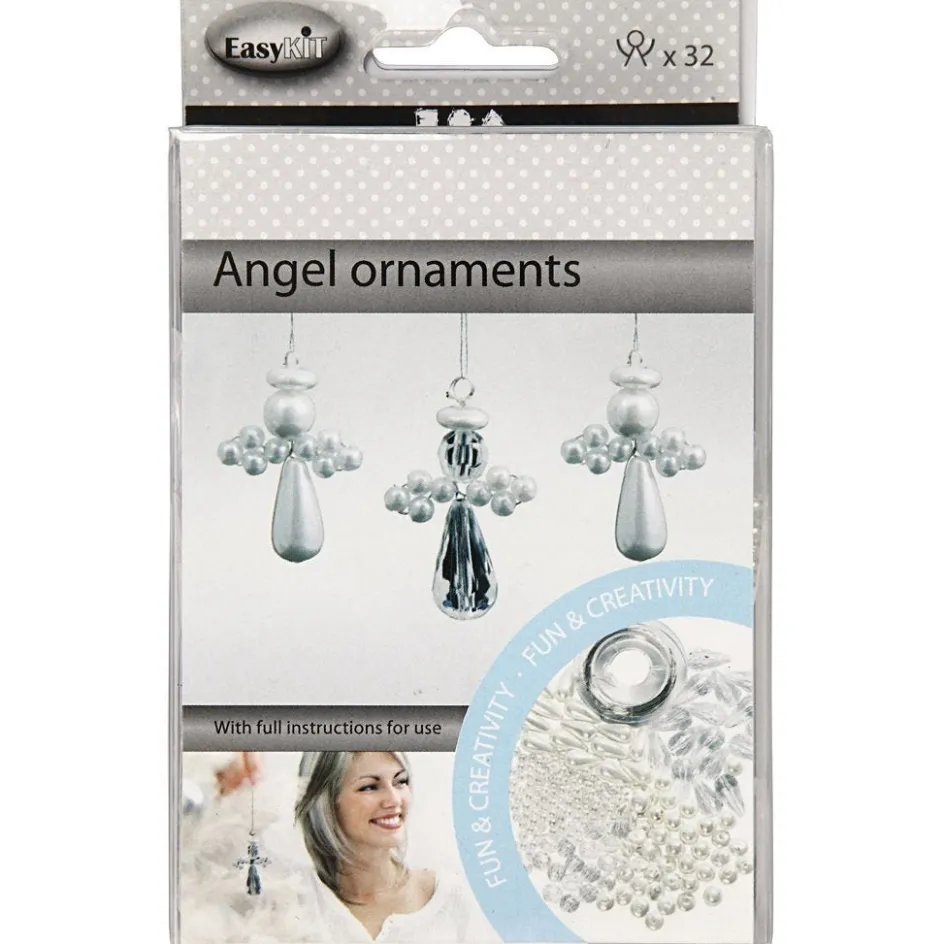 Creativ Company Angel Ornament| Figures, Eggs And Animals For Decorating|Diy-Kits, Items For Decoration