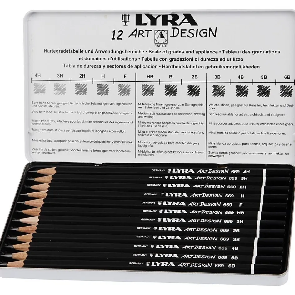 Lyra Art Design Drawing Pencils| Paints And Painting Accessories|Pencils And Chalks