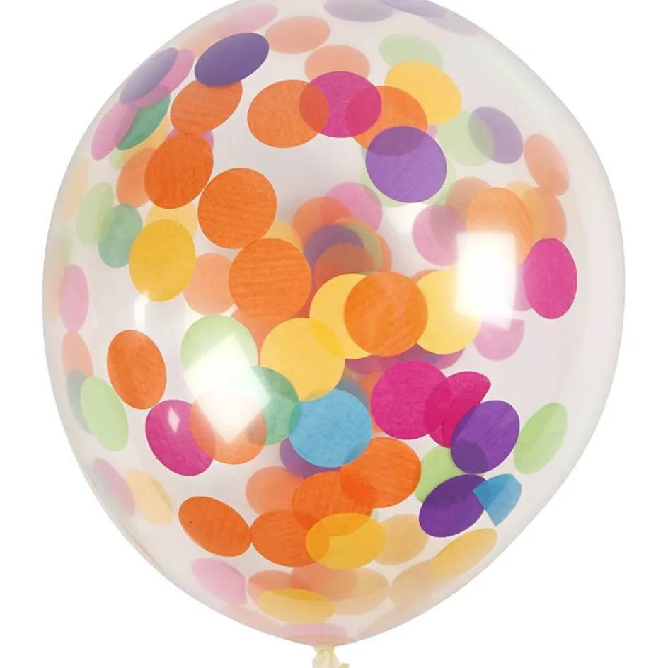 Creativ Company Balloons with Confetti| Party Items