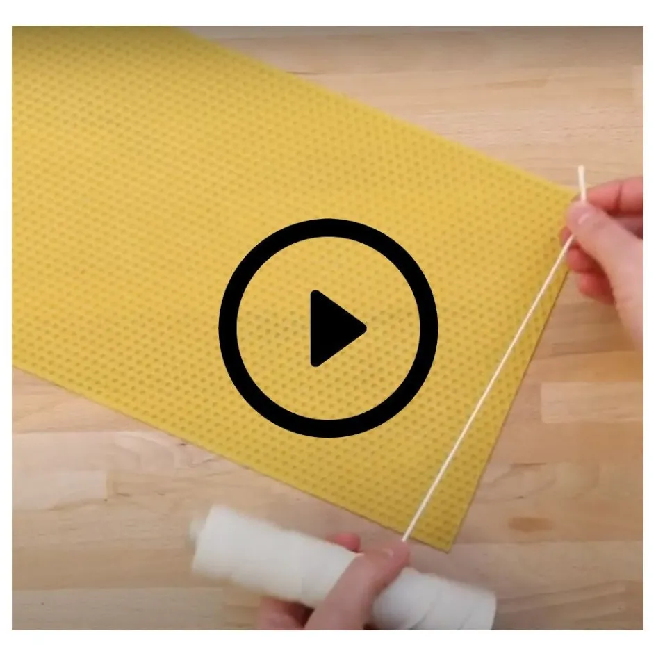 Creativ Company Beeswax Sheets| Candle Casting