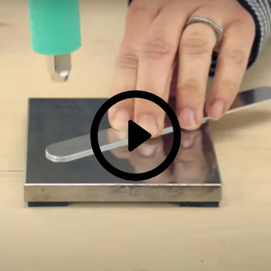 ImpressArt Bending Tool and Metal Bands for bracelet| Metal Embossing