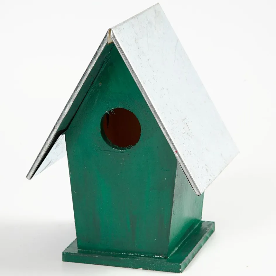 Creativ Company Bird box with zinc roof| Home Furnishings