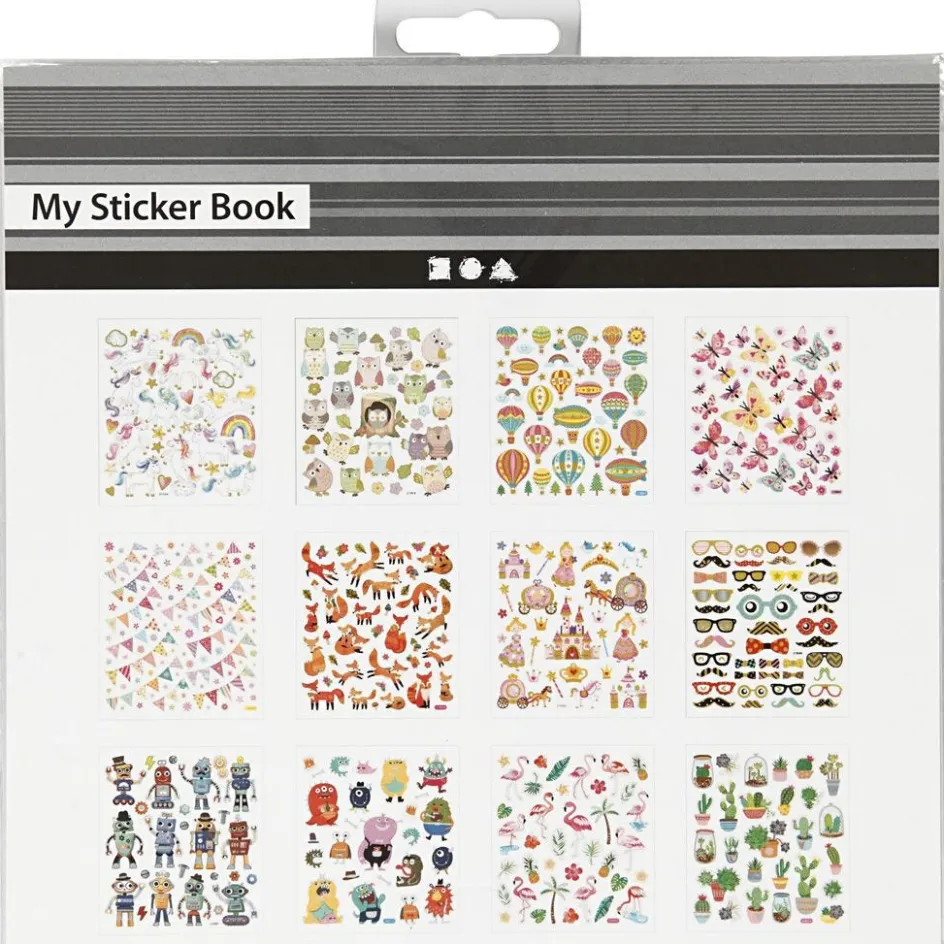 Creativ Company Book of stickers| Basic Items And Tools|Stickers And Vintage Die-Cuts
