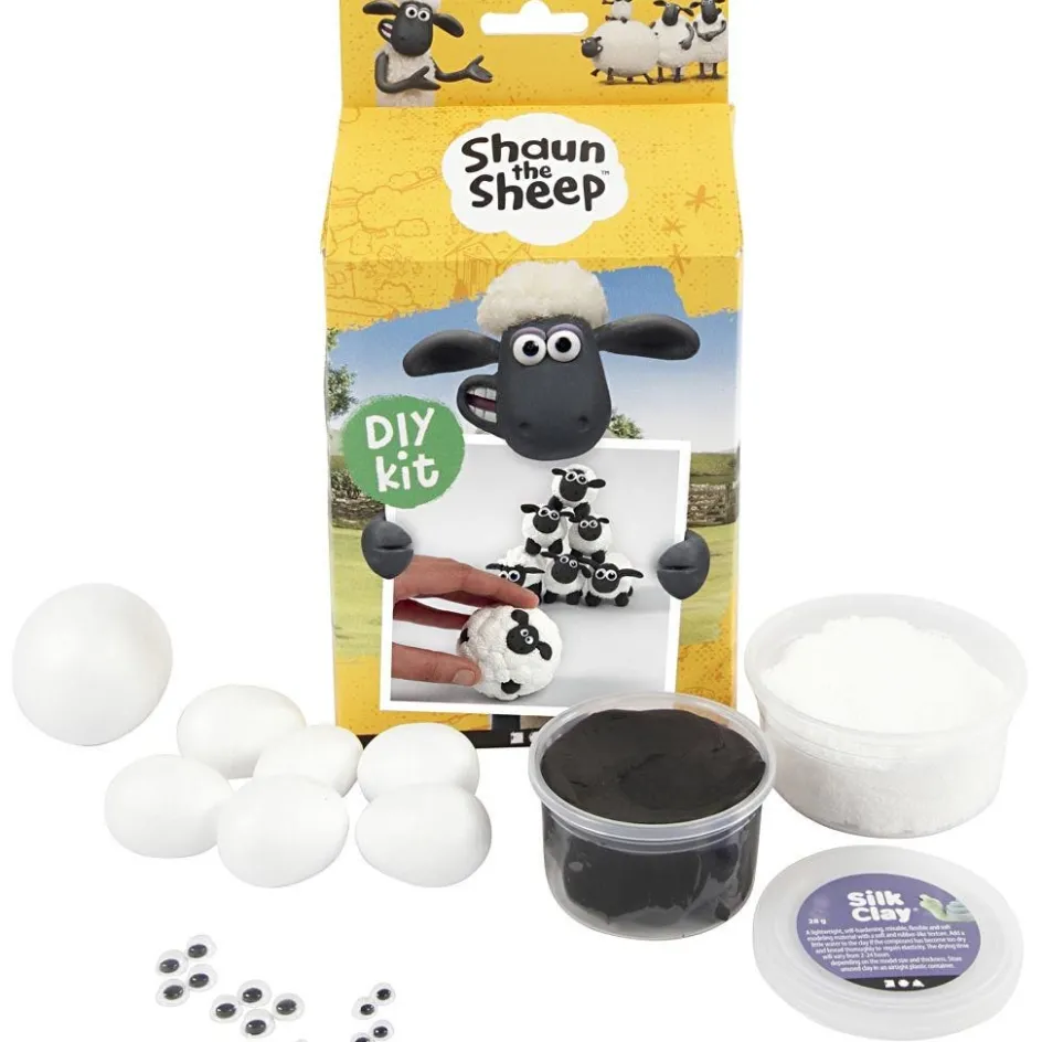 Shaun the Sheep Bowling| Air Drying Clay And Modelling Compounds|Diy-Kits, Modelling And Casting