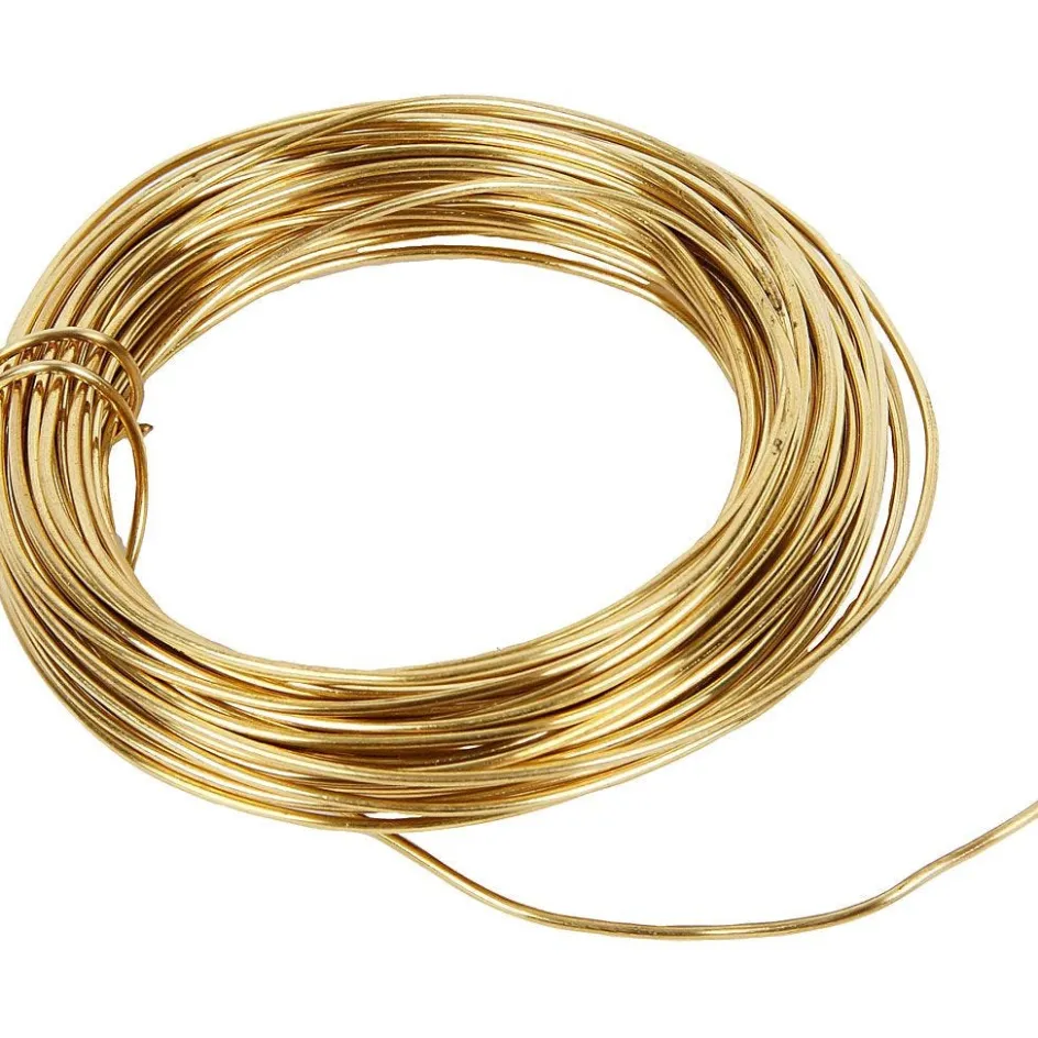 Creativ Company Brass Wire| Flower Arranging And Basket Weaving Supplies