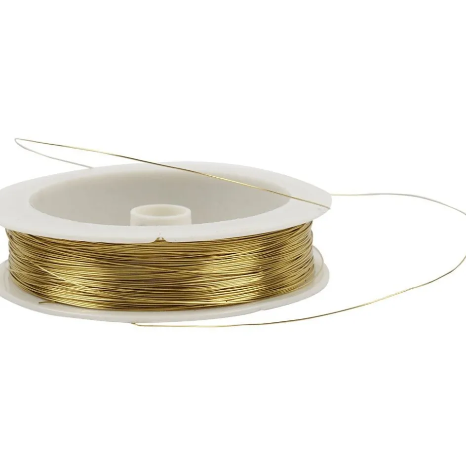Creativ Company Brass Wire| Flower Arranging And Basket Weaving Supplies