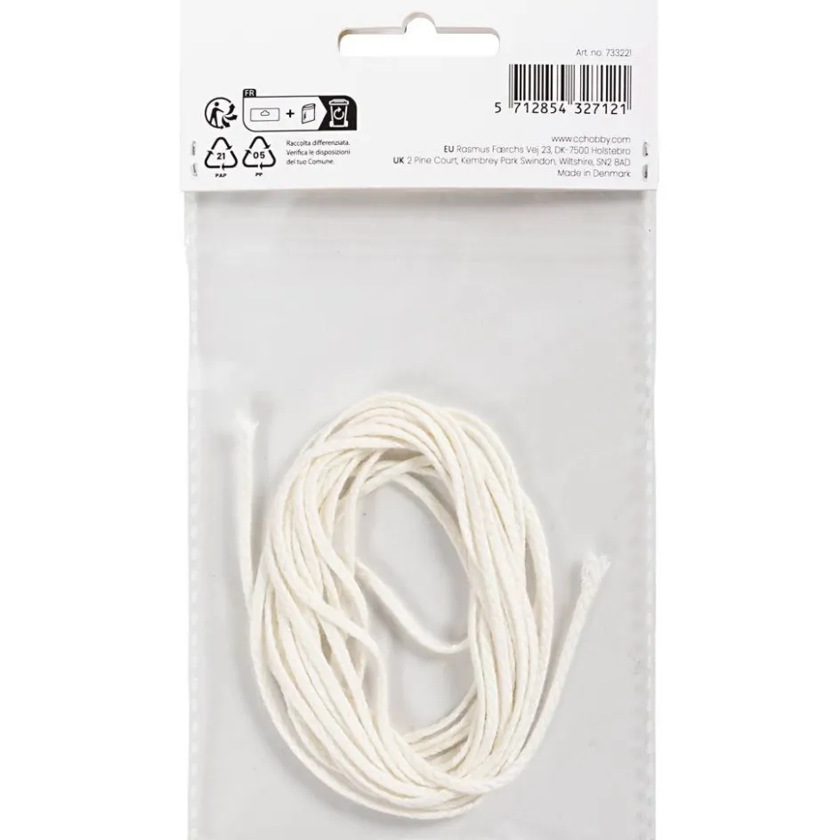 Creativ Company Candle Wick for stearin| Candle Casting