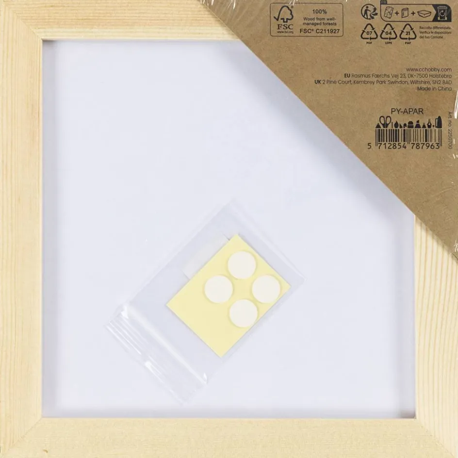 Creativ Company Canvas Panel with Frame| Canvases