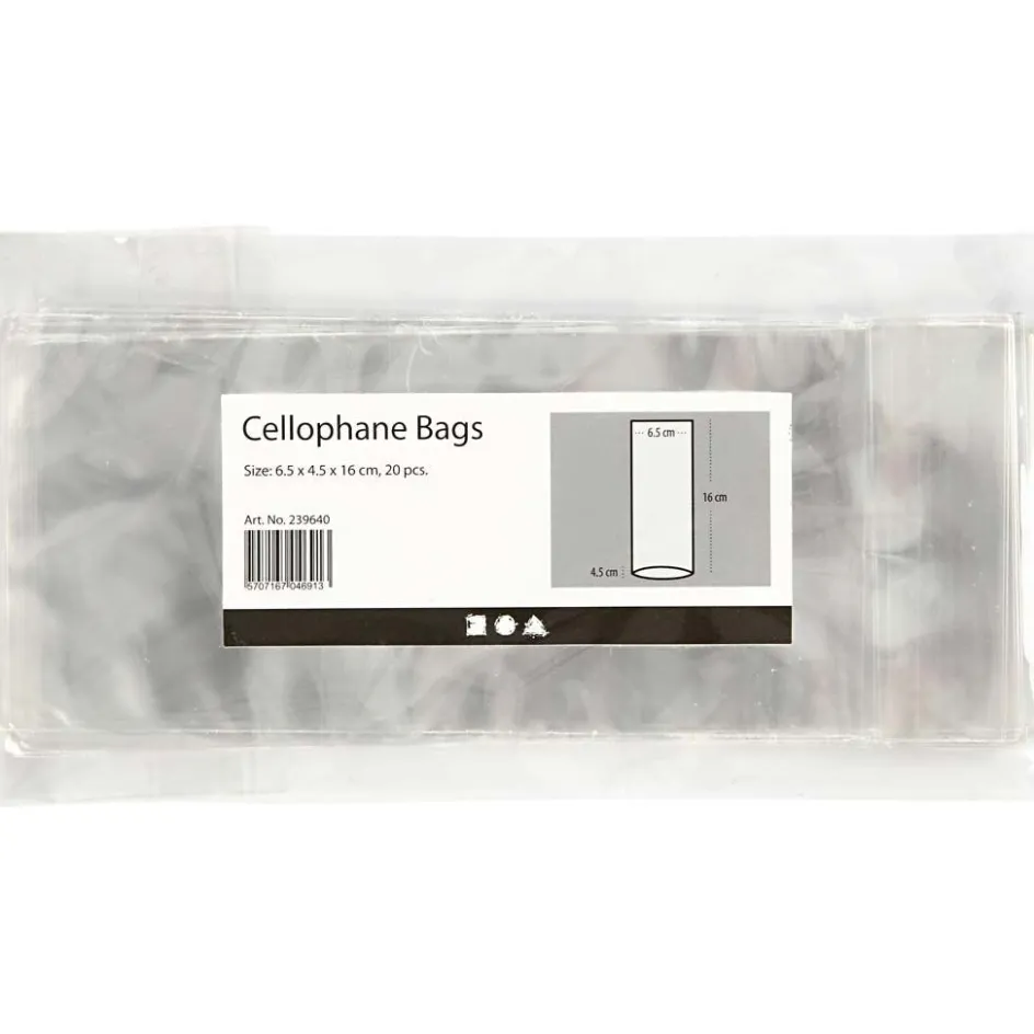 Creativ Company Cellophane Bag| Gift Wrap