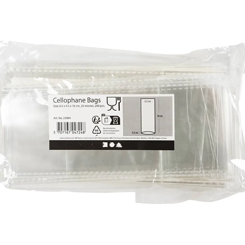 Creativ Company Cellophane Bag| Gift Wrap