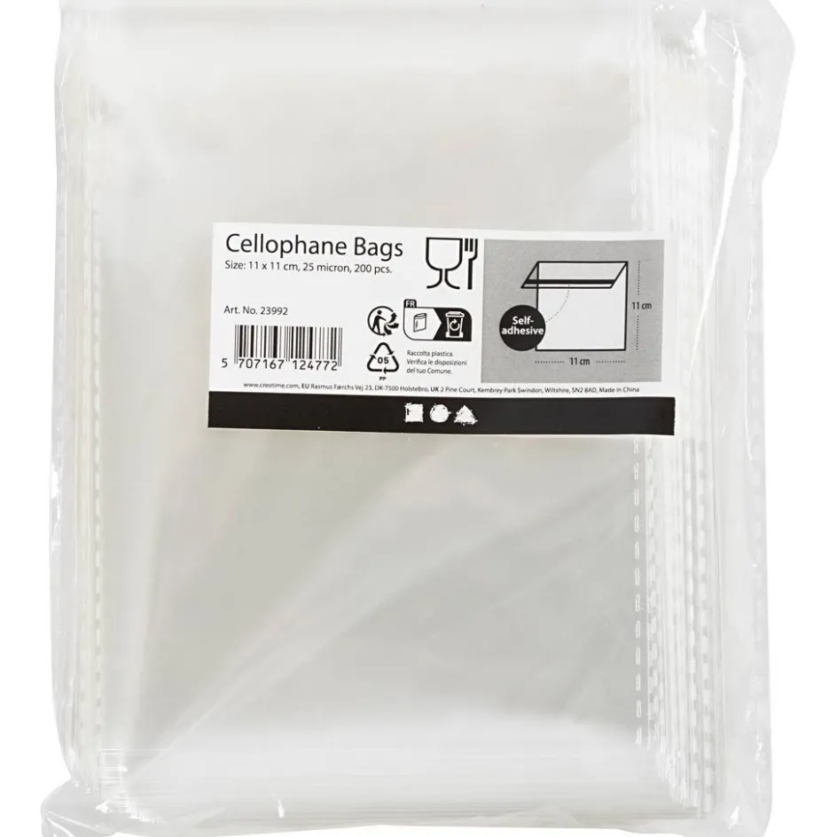 Creativ Company Cellophane Bag| Cards And Envelopes
