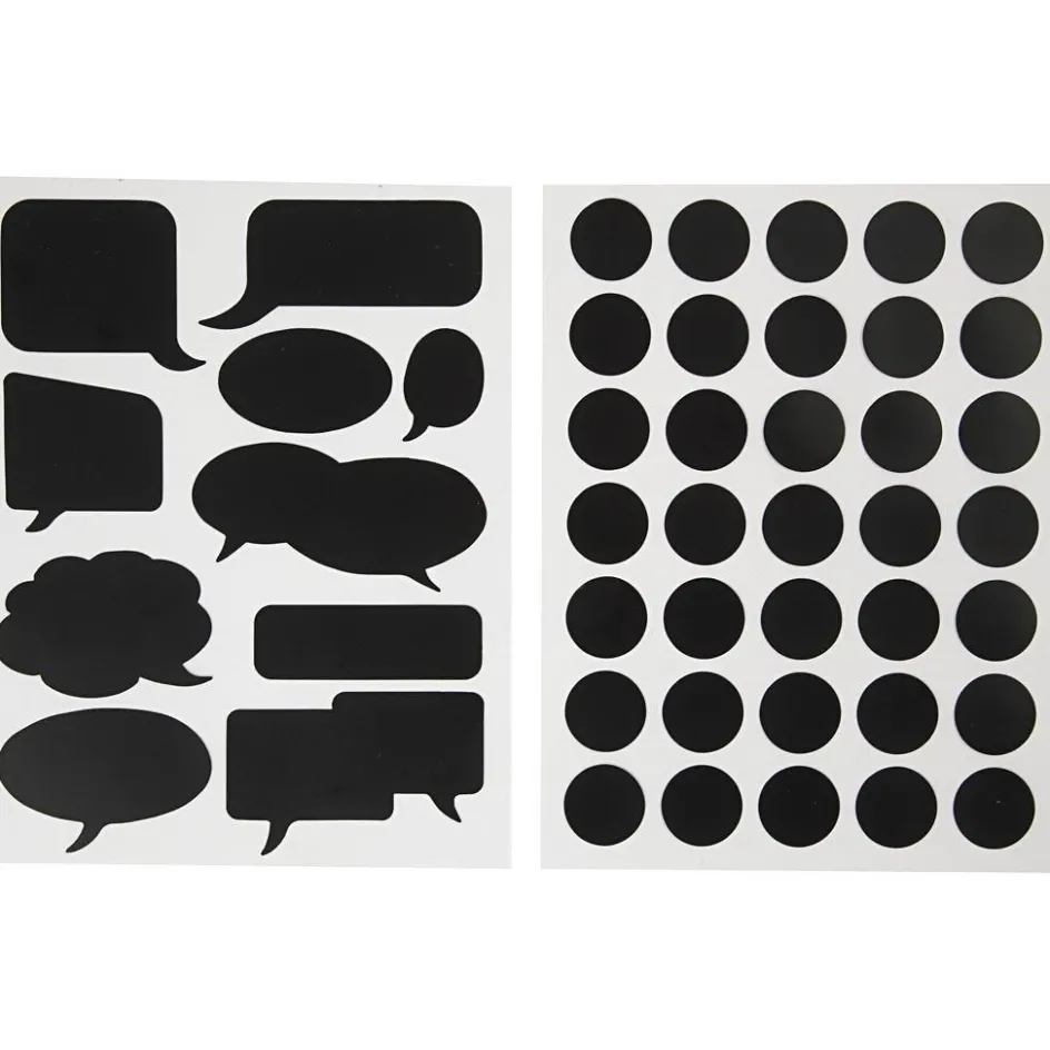 Creativ Company Chalkboard Stickers| Stickers And Vintage Die-Cuts
