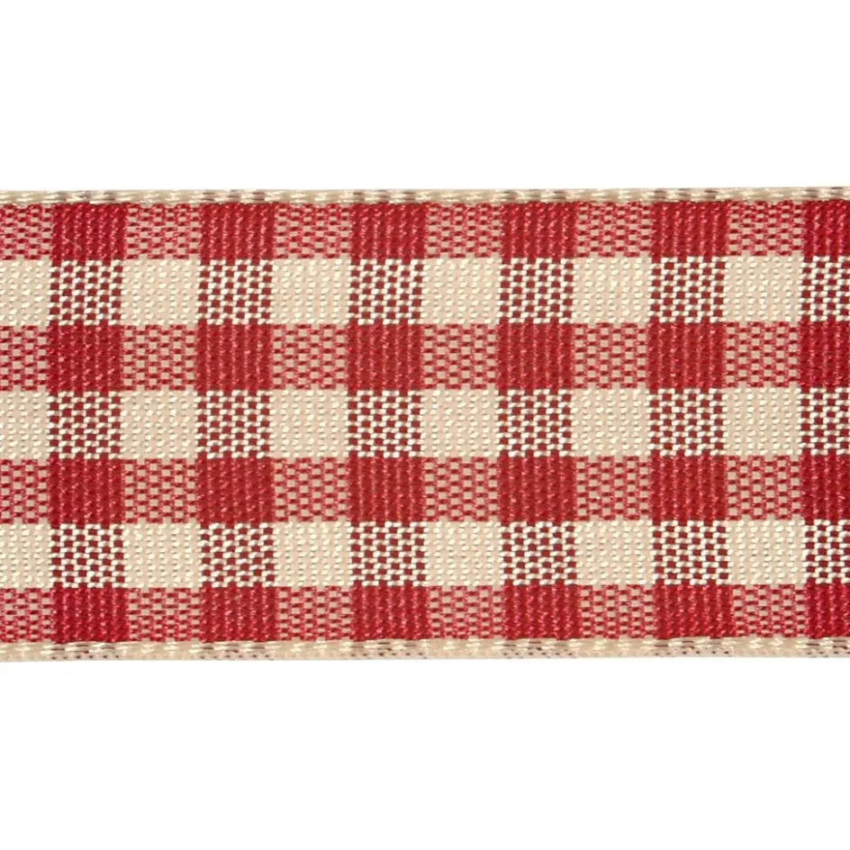 Creativ Company Checked Ribbon| Ribbon, Cord And Lace