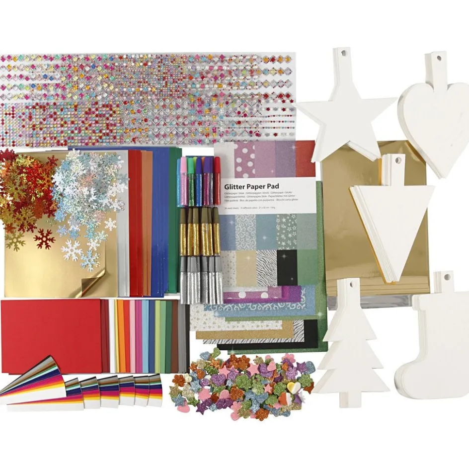 Creativ Company Christmas Decoration Kit| Creative Classroom Sets|Paper And Card