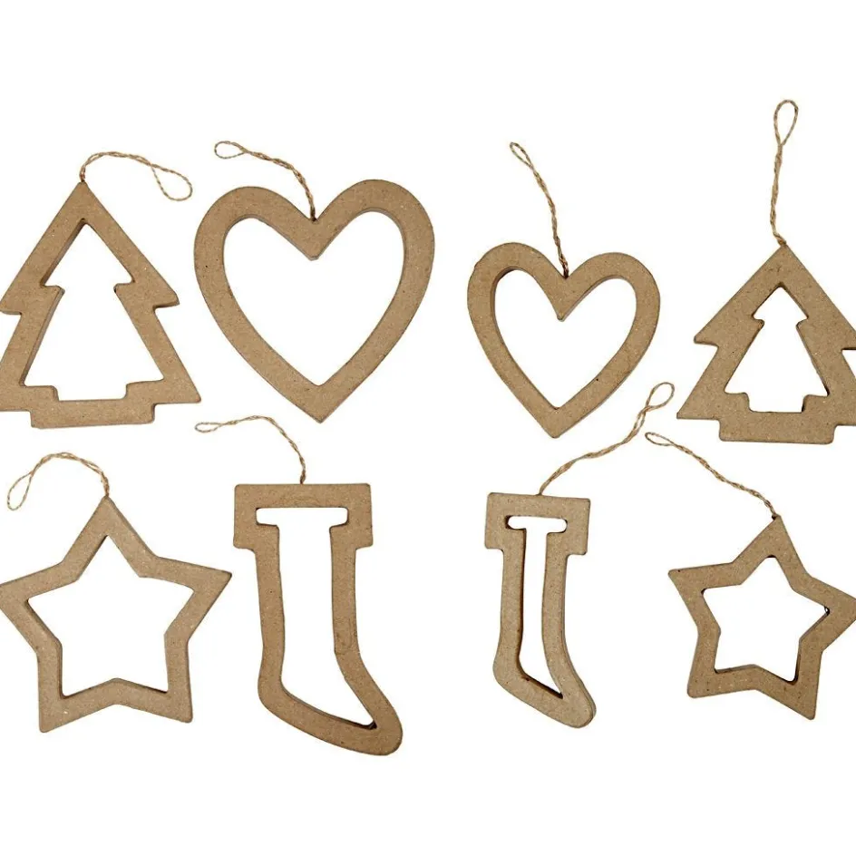 Creativ Company Christmas Ornaments| Figures, Eggs And Animals For Decorating