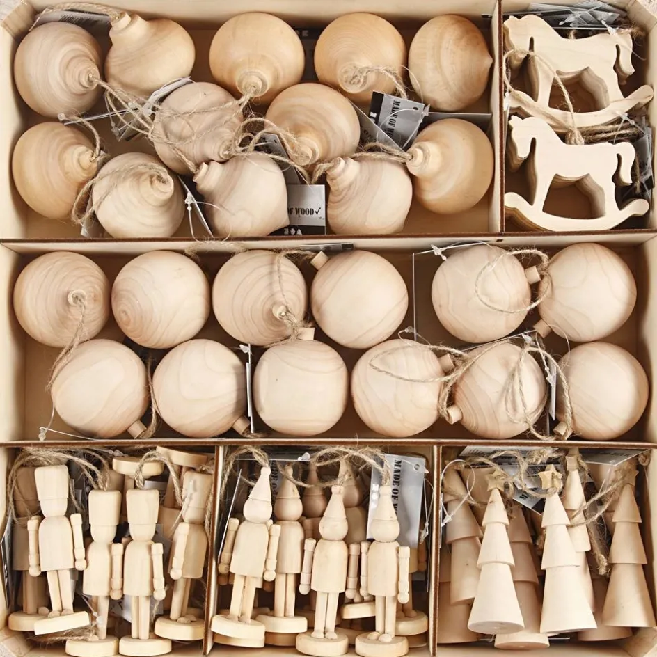Creativ Company Christmas Ornaments| Figures, Eggs And Animals For Decorating