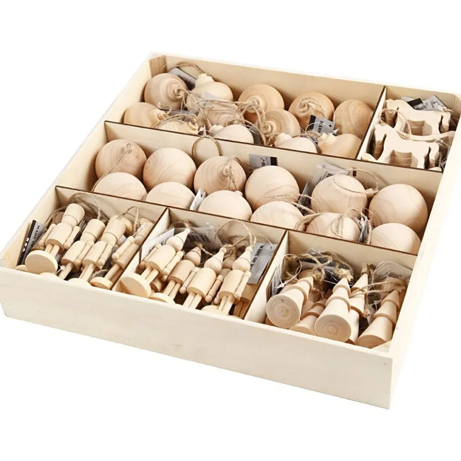 Creativ Company Christmas Ornaments| Figures, Eggs And Animals For Decorating