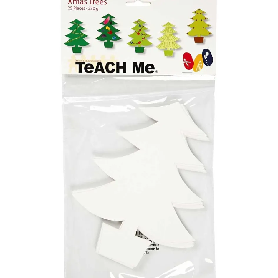 TeACH Me Christmas Trees| Paper Decorations And Paper Figures