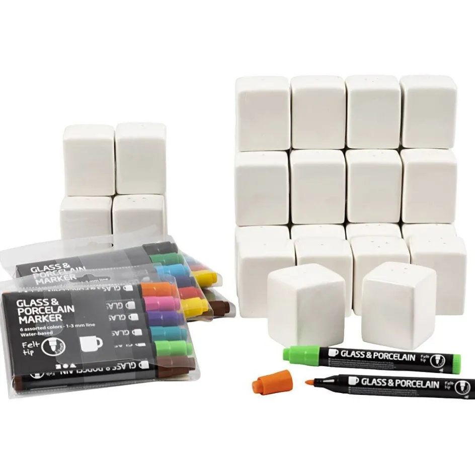 Creativ Company Classroom kit of salt & pepper sets| Equipment And Utensils