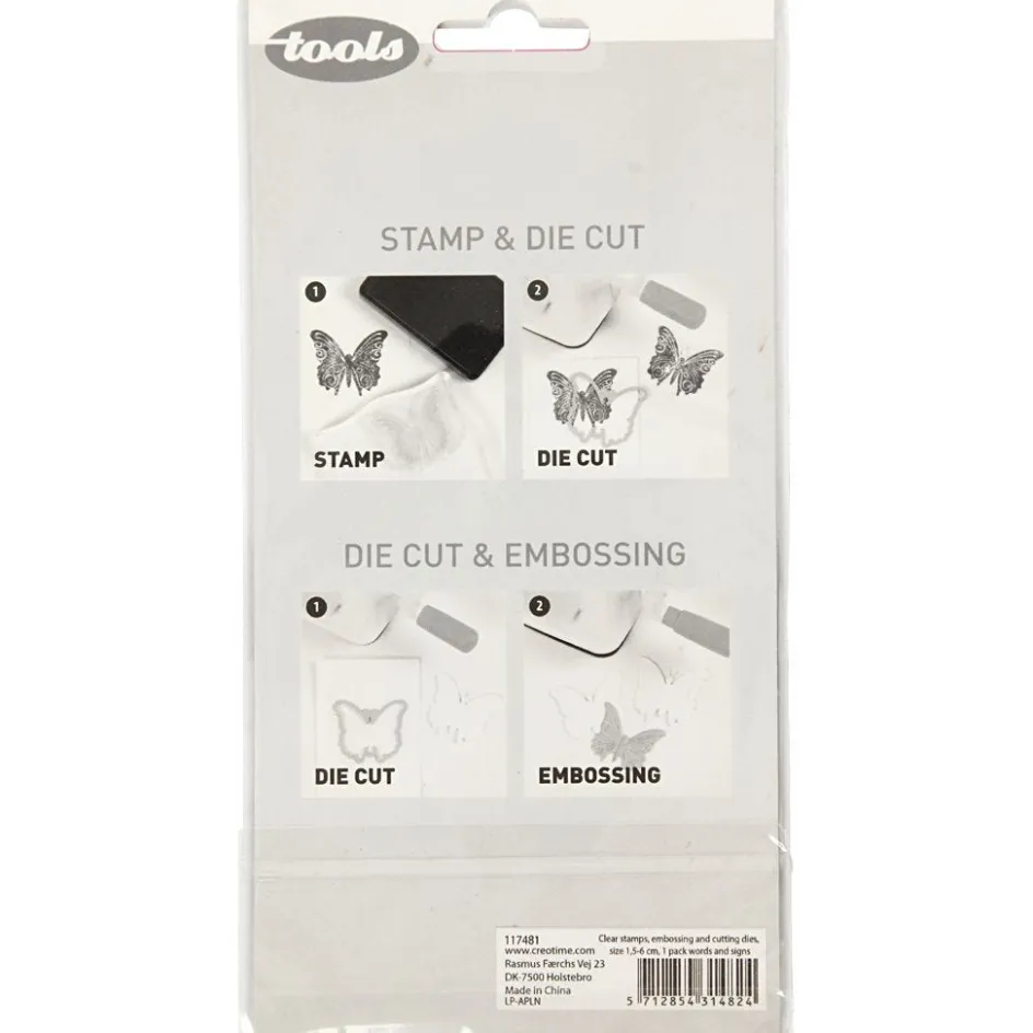 Creativ Company Clear stamps| Stamping And Punching Tools
