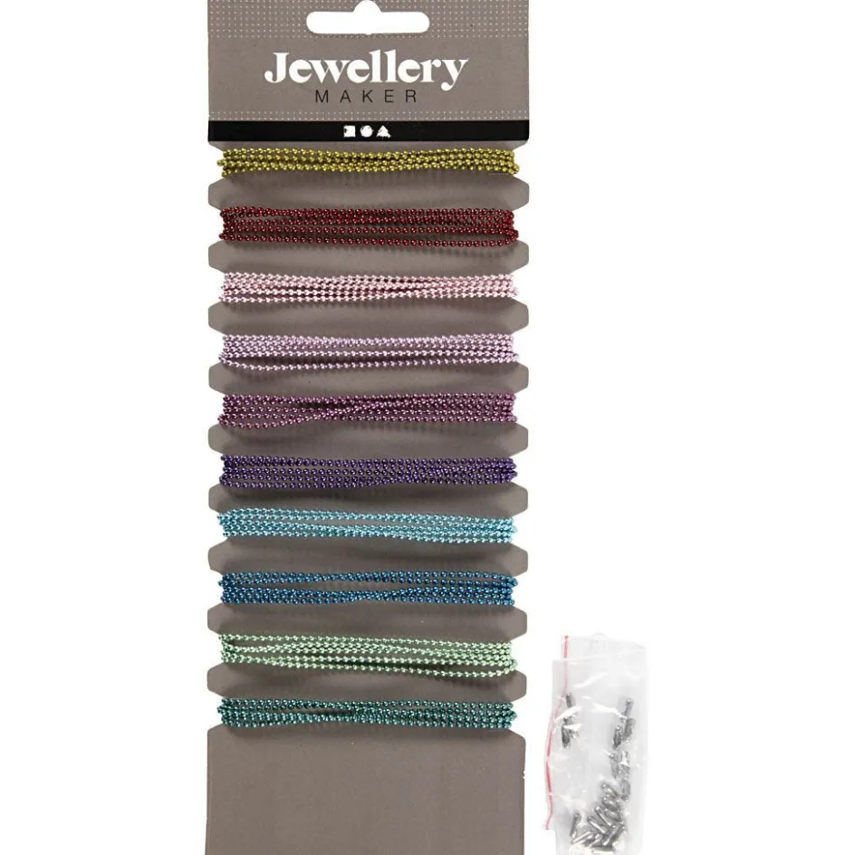 Creativ Company Coloured Bead Chains| Chains, Cords, String And Wire