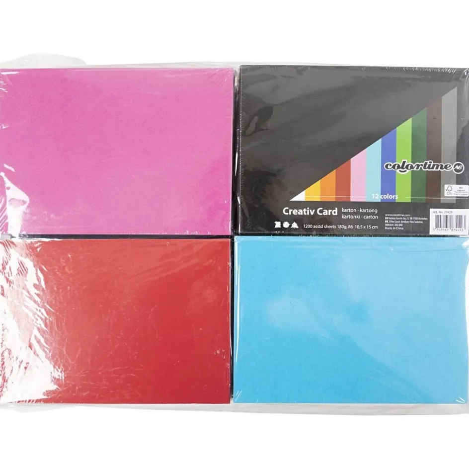 Colortime Coloured Card| Paper Crafts|Paper And Card