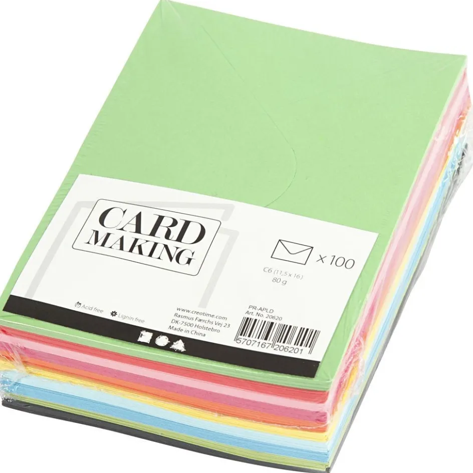 Creativ Company Coloured Envelopes| Cards And Envelopes
