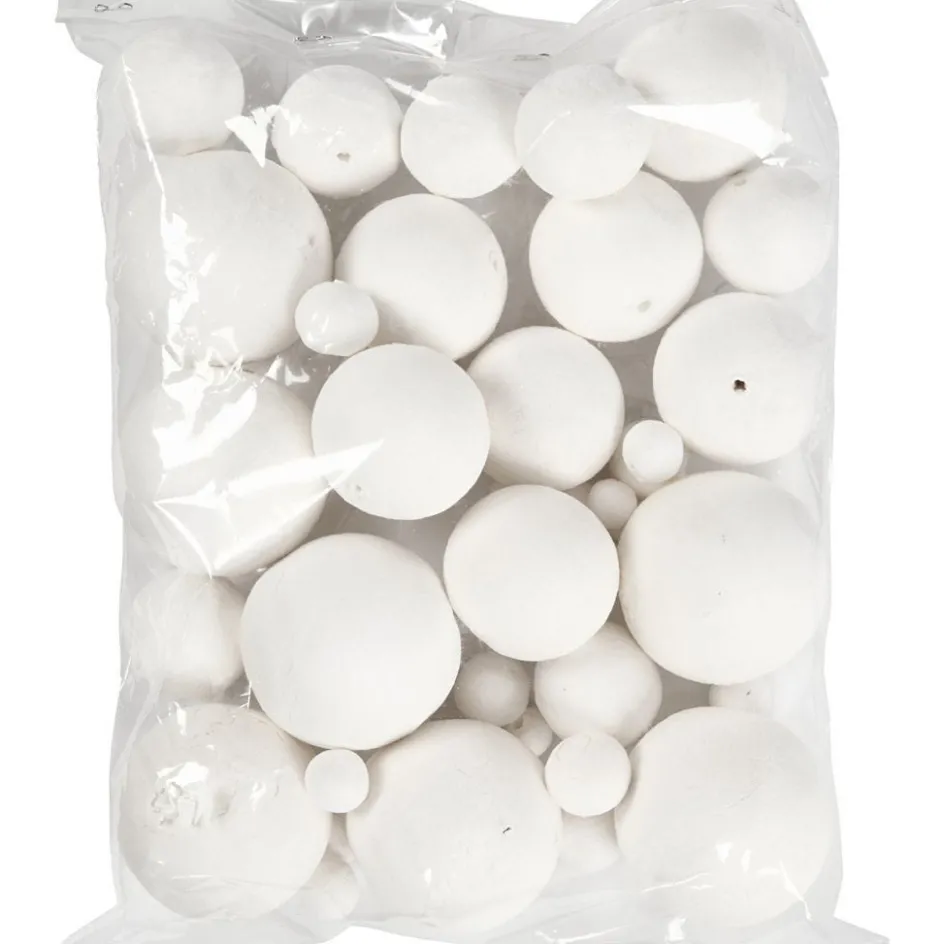Creativ Company Compressed Cotton Balls| Items For Decoration And Decorative Items|Figures, Eggs And Animals For Decorating