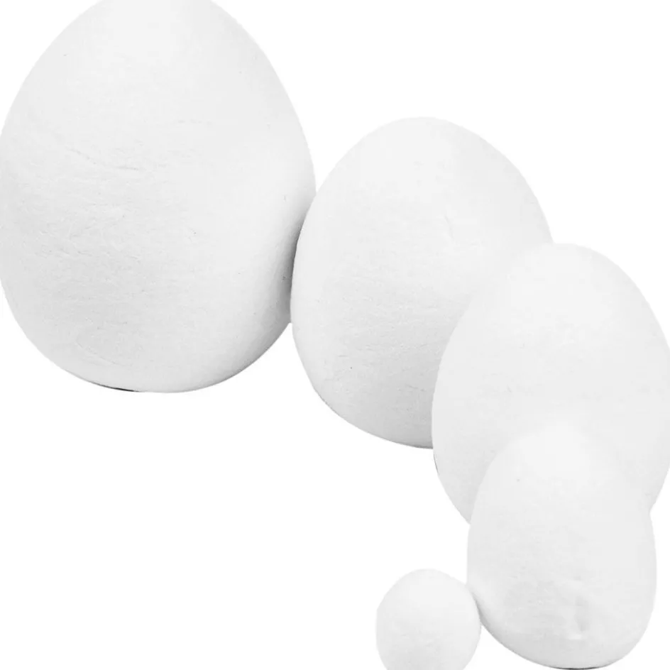 Creativ Company Compressed Cotton Eggs| Items For Decoration And Decorative Items|Figures, Eggs And Animals For Decorating