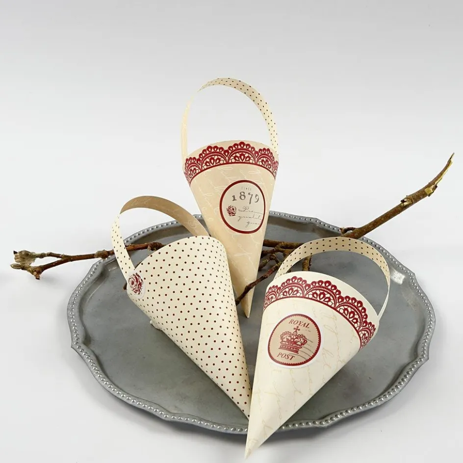 Vivi Gade Cones| Paper Decorations And Paper Figures