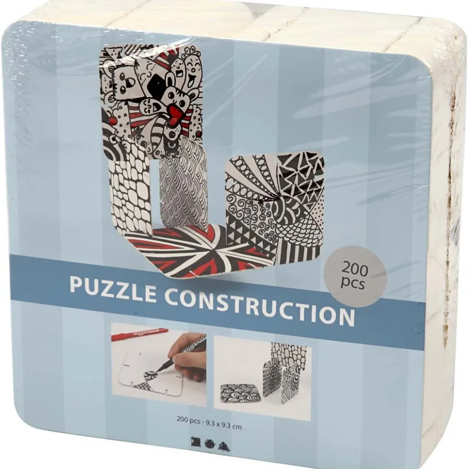 Creativ Company Construction Pieces| Toys Made From Paper And Cardboard