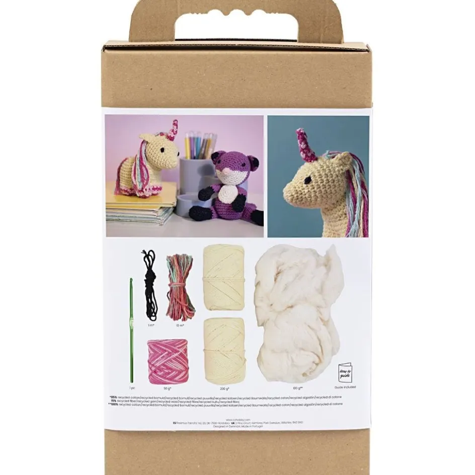 Creativ Company Craft Kit Amigurumi| Yarn|Diy-Kits, Textiles And Yarn