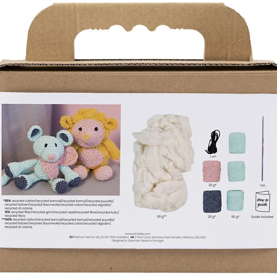 Creativ Company Craft Kit Amigurumi| Yarn|Diy-Kits, Textiles And Yarn
