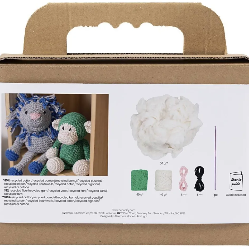 Creativ Company Craft Kit Amigurumi| Yarn|Diy-Kits, Textiles And Yarn
