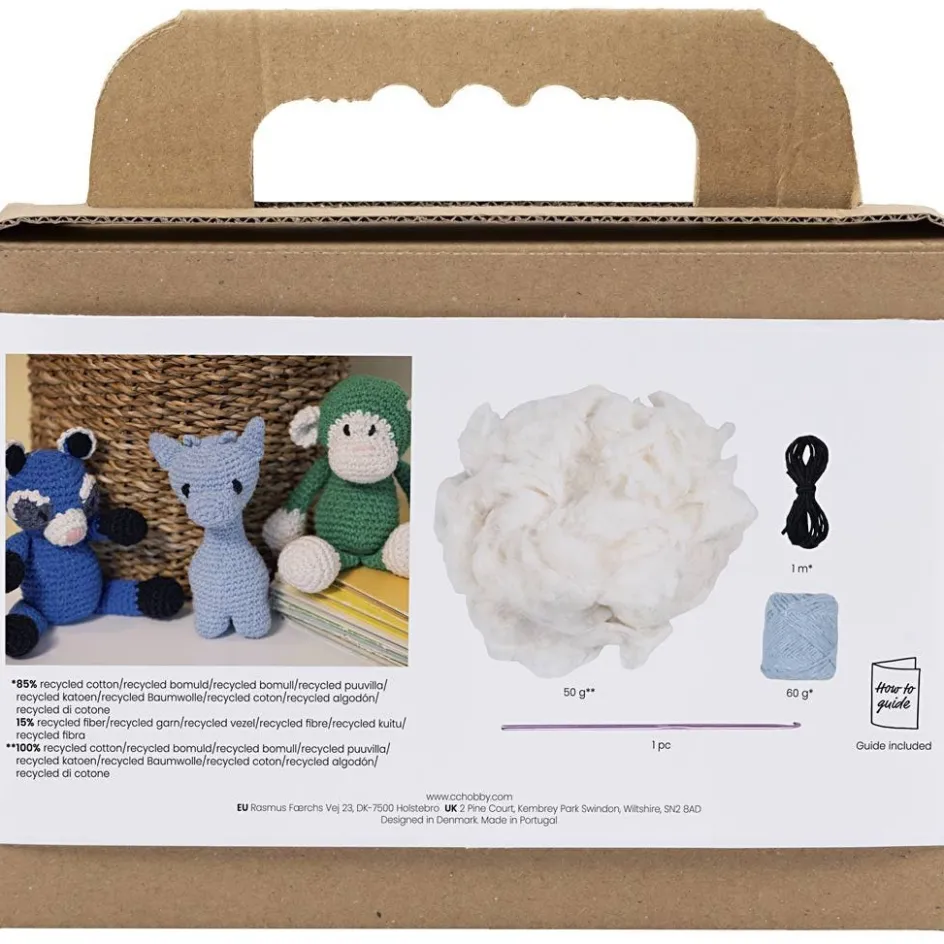 Creativ Company Craft Kit Amigurumi| Yarn|Diy-Kits, Textiles And Yarn