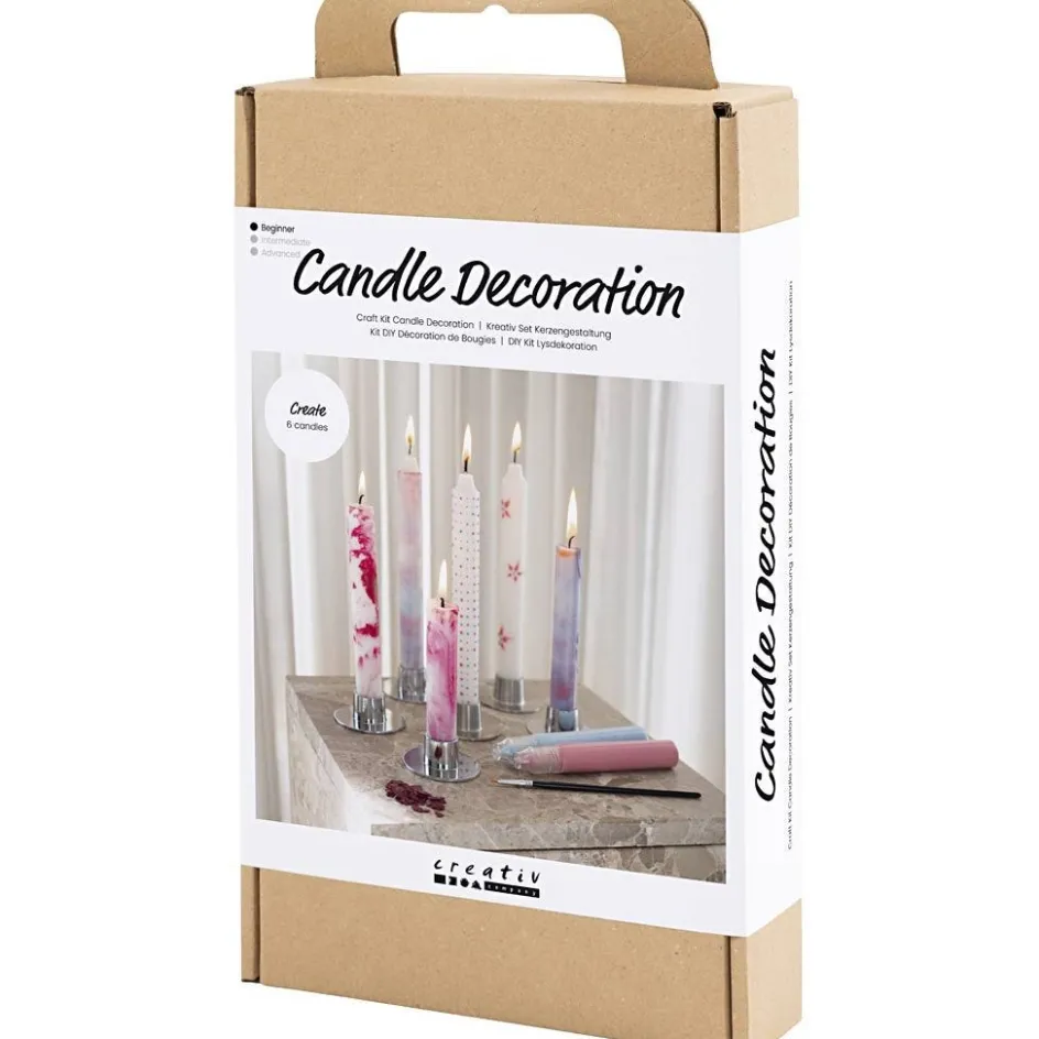Creativ Company Craft Kit Candle Decorating| Resin Cast|Moulds