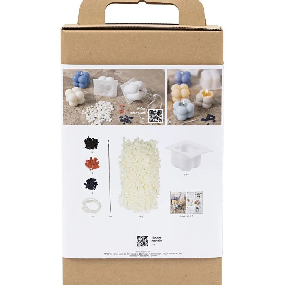 Creativ Company Craft Kit Candle Making| Resin Cast|Moulds