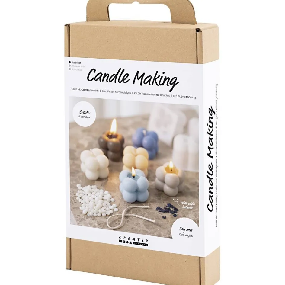 Creativ Company Craft Kit Candle Making| Resin Cast|Moulds