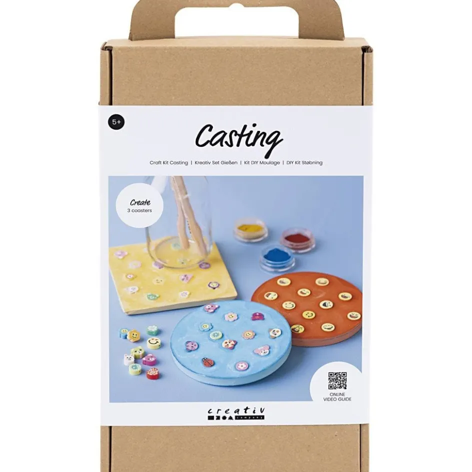 Creativ Company Craft Kit Casting| Resin Cast|Moulds