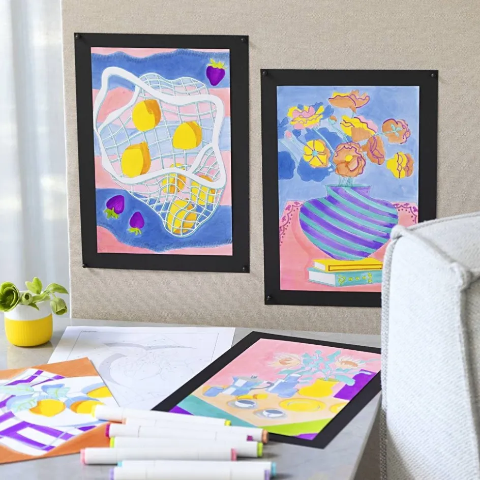 Creativ Company Craft Kit Colouring| Felt Tips|Pencils And Chalks
